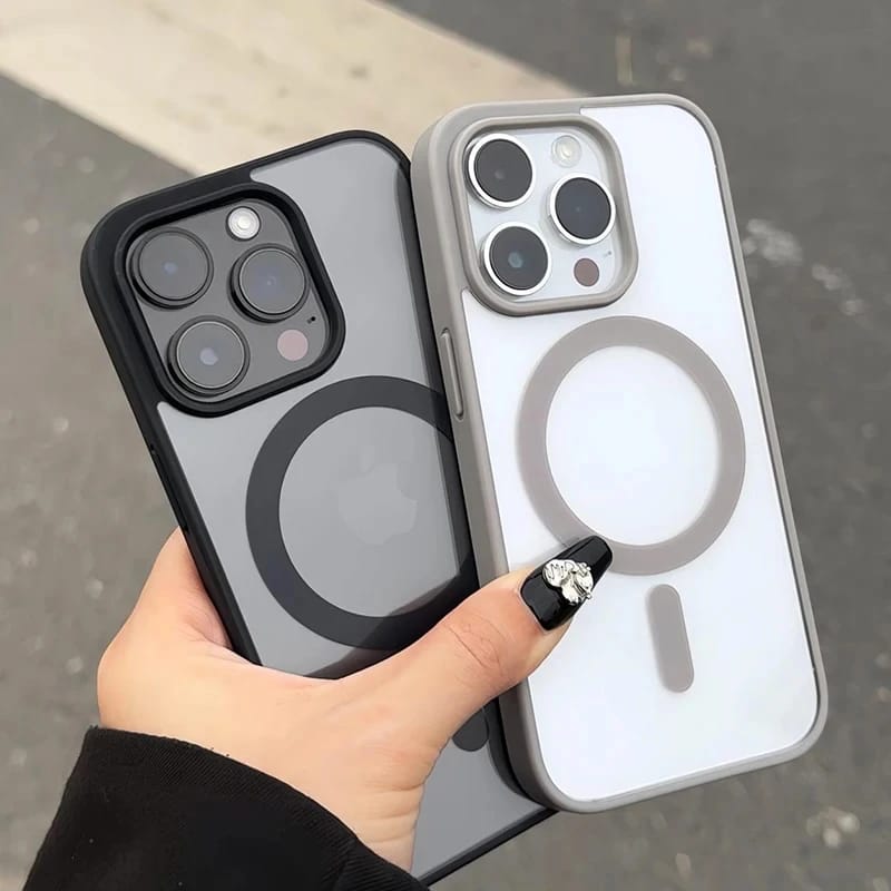 iPhone ProMax Clear and Color Edge Case